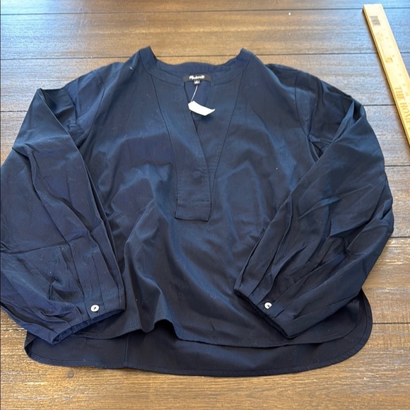 Madewell V-Neck Long-Sleeve Top Size S - Picture 5 of 11